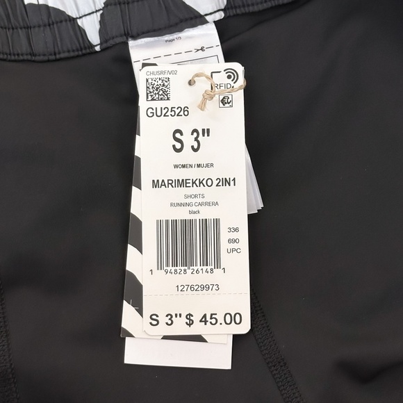 Adidas x Marimekko 2-in-1 Running Shorts - Picture 8 of 9